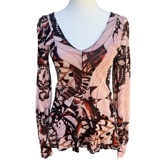 JEAN PAUL GAULTIER Soleil Vintage Y2K Butterfly Top - Picture 2 of 14